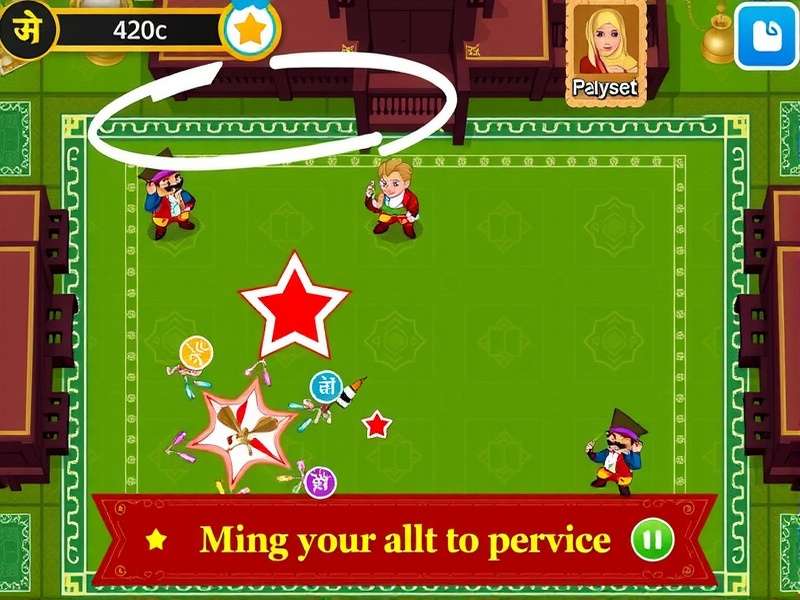 Hindustan Racket Rulers Gameplay Screenshot